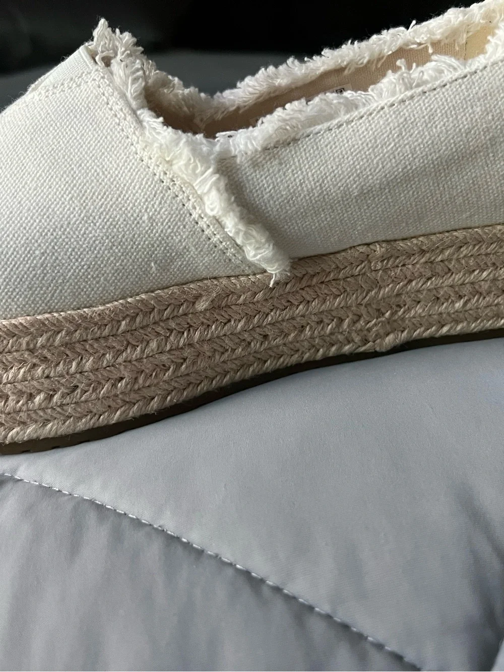 TOMS Women's Valencia Platform Espadrille, Textile Upper, OrthoLite Insole